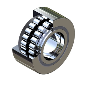 FULL COMPONENT TRACK ROLLER-YOKE TYPE-WITH AXIAL GUIDE RIB